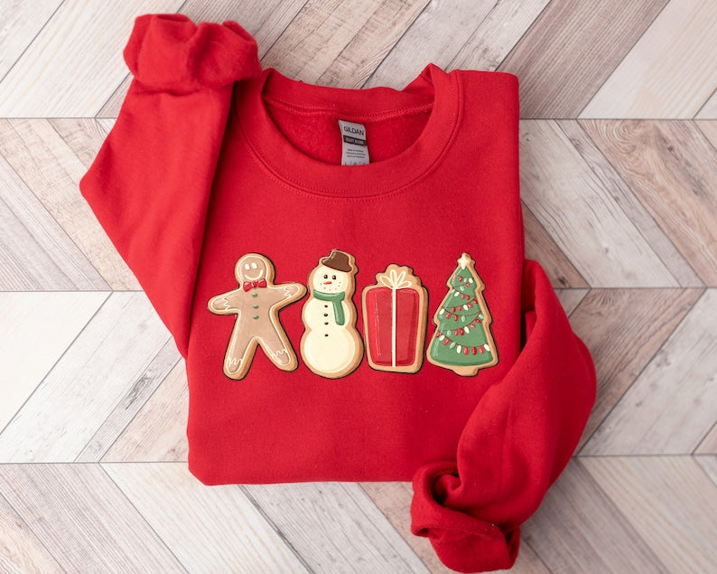 Christmas Gingerbread Cookies Sweatshirt
