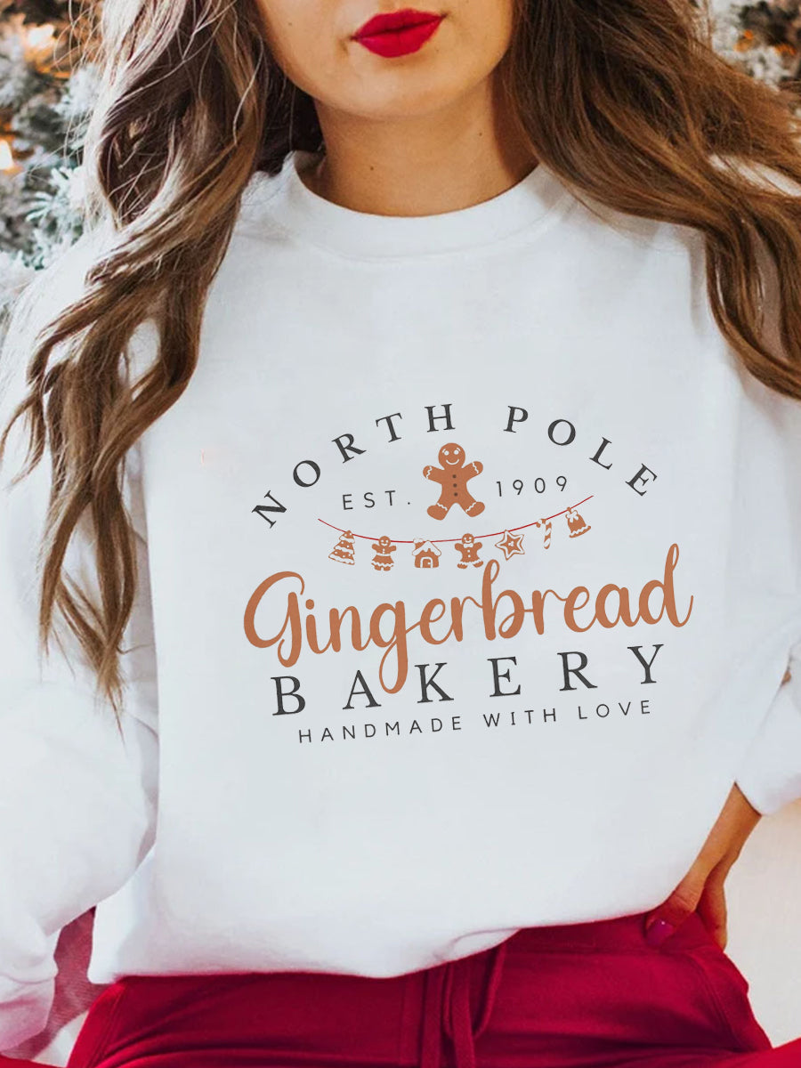 Gingerbread Bakery Christmas Sweatshirt