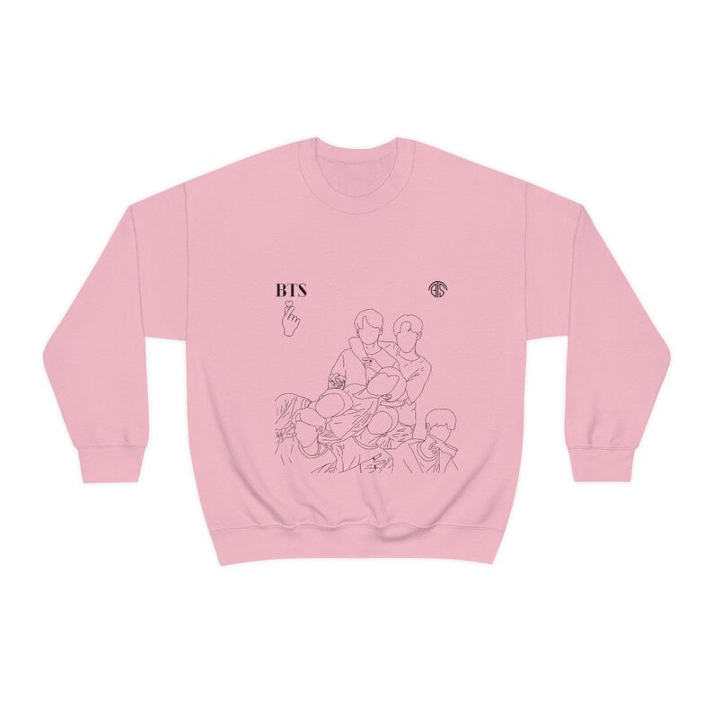 BTS Kpop Inspired Casual Sweatshirt