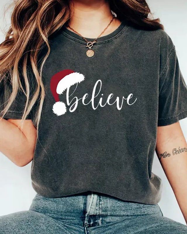 Believe Christmas T-shirt