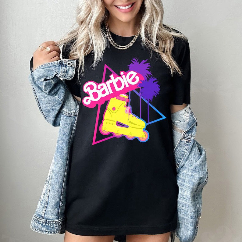 Retro Skating Barbie Shirt