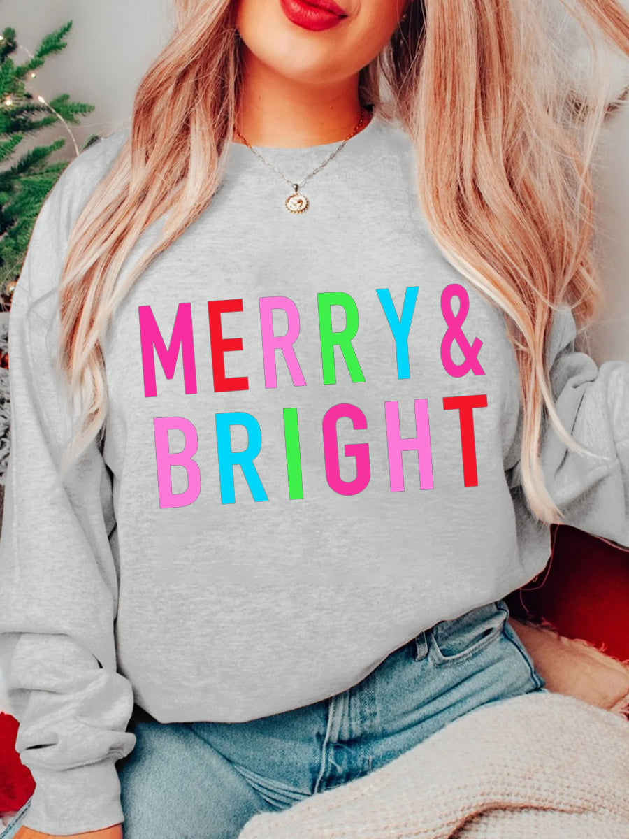 Merry Bright Christmas Sweatshirt