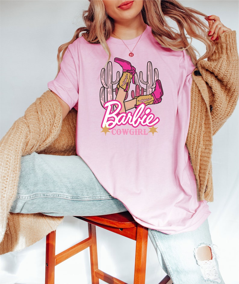 Barbie Cowgirl Birthday Party T-shirt