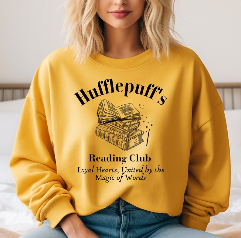 Hufflepuff Book Club Sweatshirt
