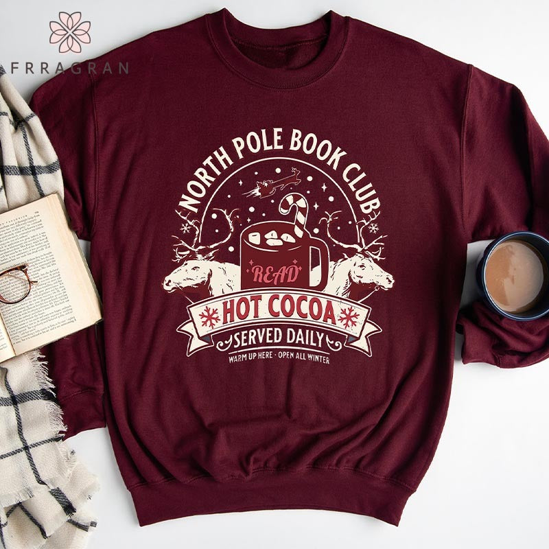 North Pole Book Club Sweatshirt