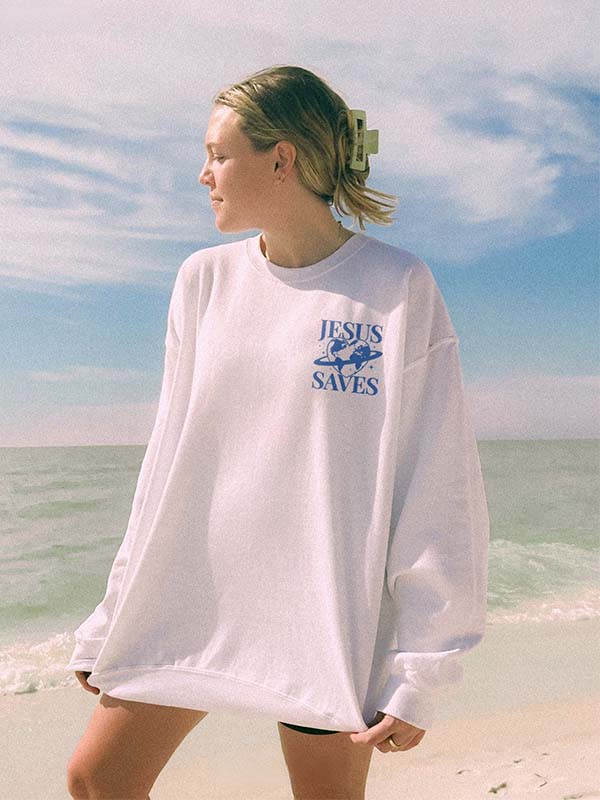 Saves Crewneck Aesthetic Streetwear Sweatshirt