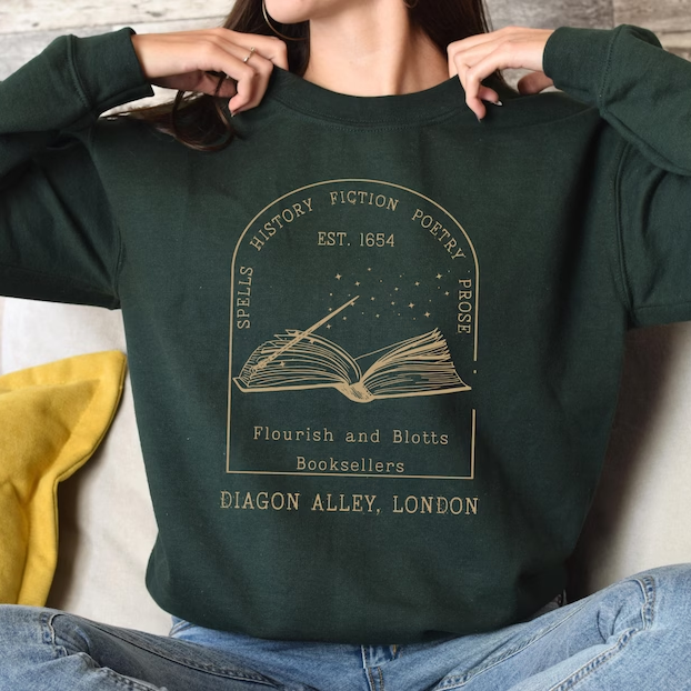 Flourish and Blotts Bestsellers Sweatshirt