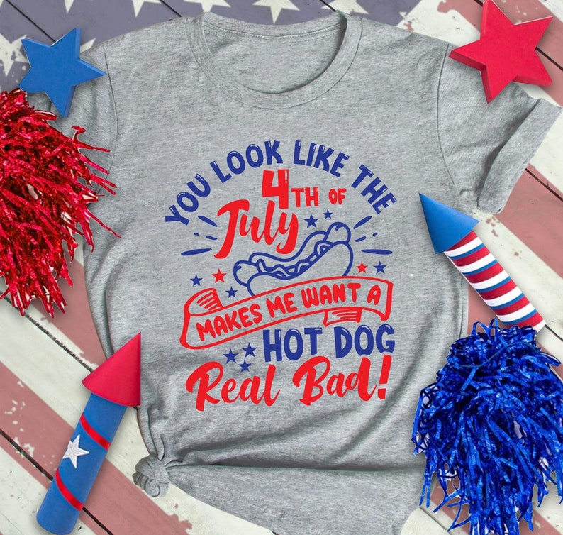 Independence Day Funny 4th July Print T-shirt