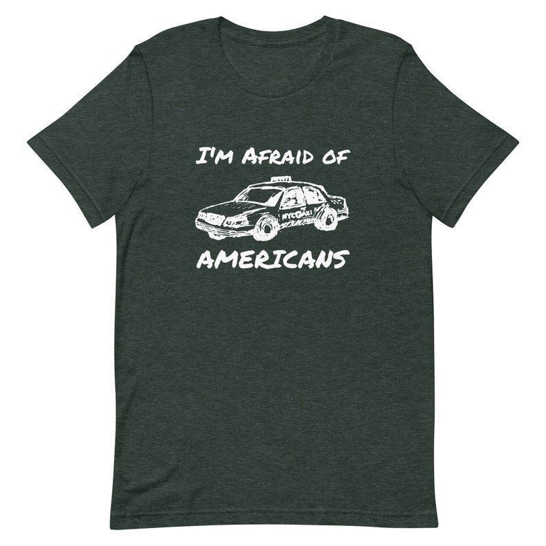 I'm Afraid of Americans Bowie T-shirt