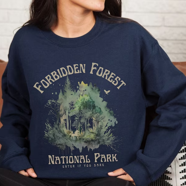 Forbidden Forest Wizard Sweatshirt National Park Sweatshirt