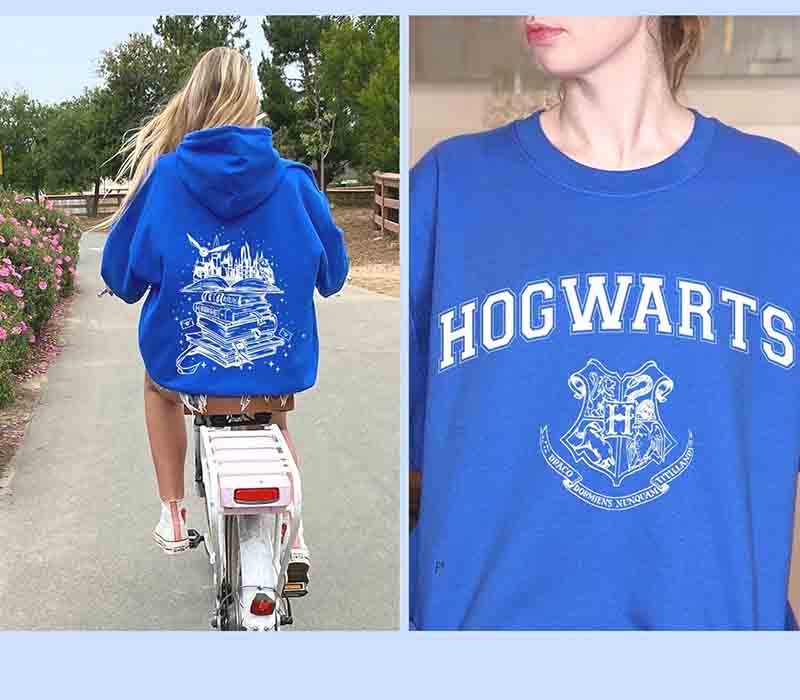 Magical Wizard Castle Book Sweatshirt