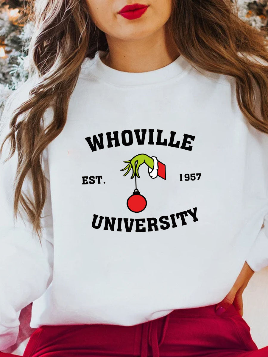 Christmas University Est 1957 Sweatshirt
