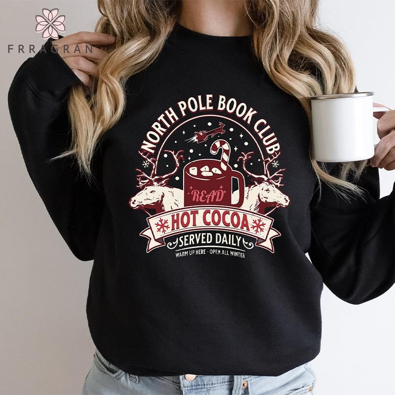 North Pole Book Club Sweatshirt