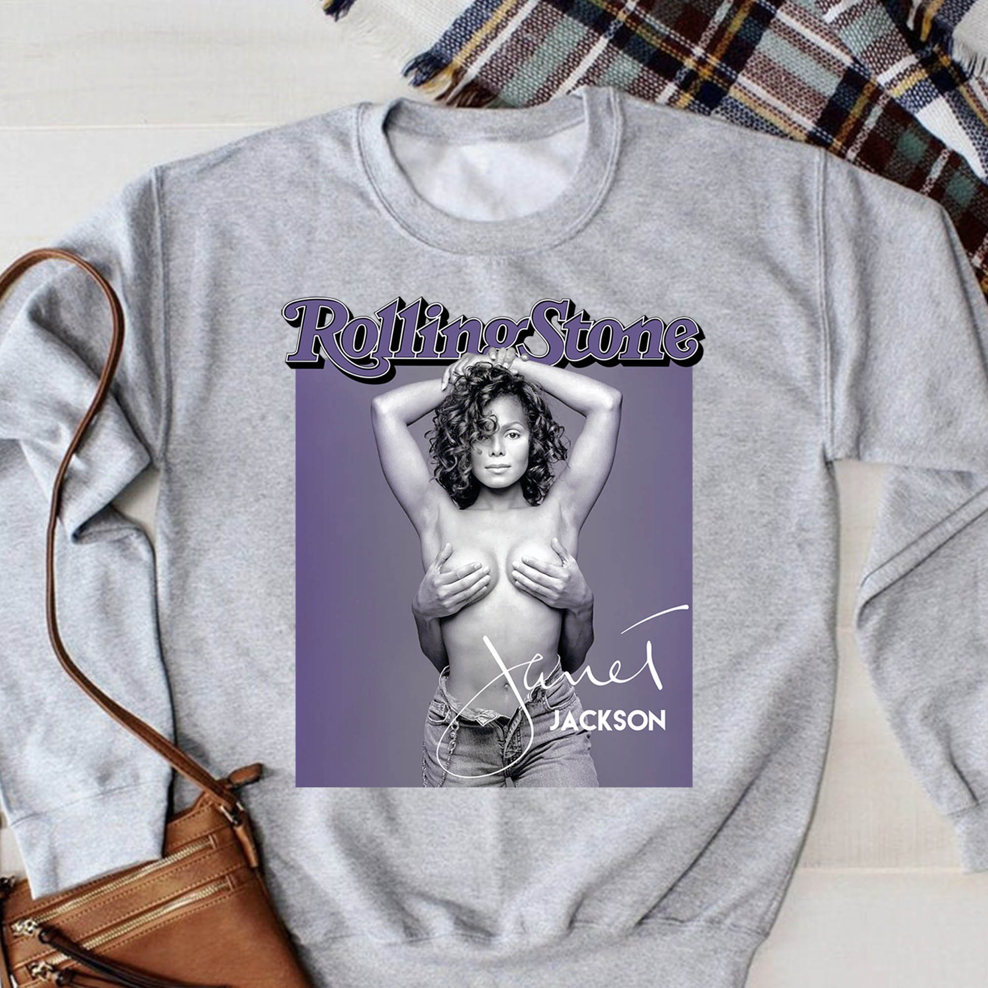 Janet Jackson Rolling Stone Sweatshirt