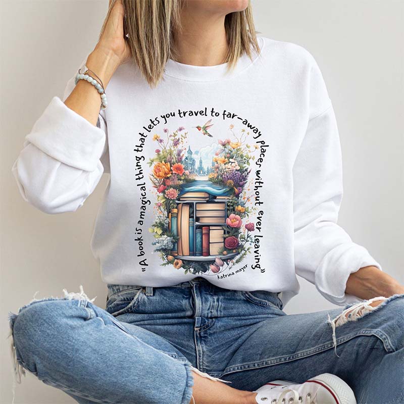 Reading Book Bookish Sweatshirt