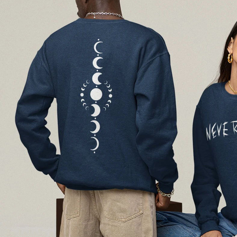 BTS Nevermind Print Sweatshirt