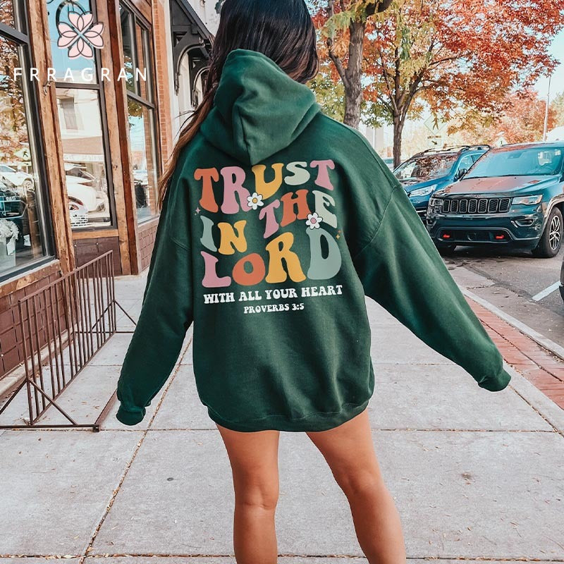 Retro Faith Casual Hoodie