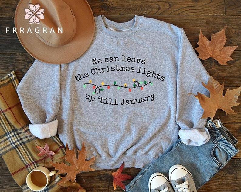 Christmas Lights Casual Sweatshirt