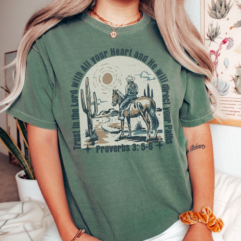Boho Western Faith Graphic T-shirt