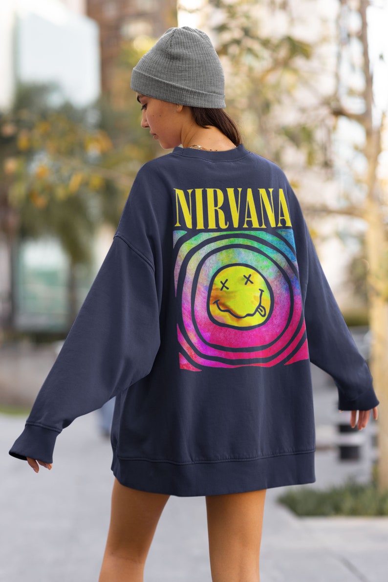 Smile Face Backside Sweatshirt