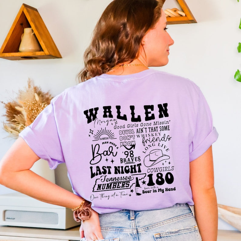 Wallen Country Music T-shirt