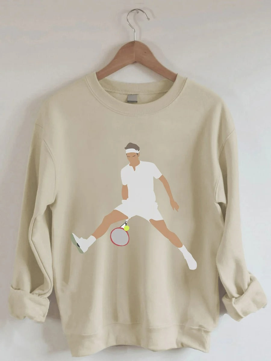 The Goat RF Tennis Legend Thanks For All The Countless Memories Sweatshirt