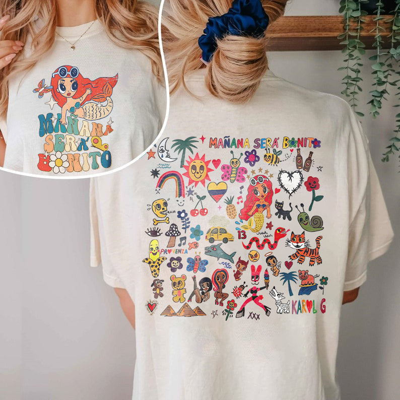 Manana Sera Bonito Inspired Cute T-shirt