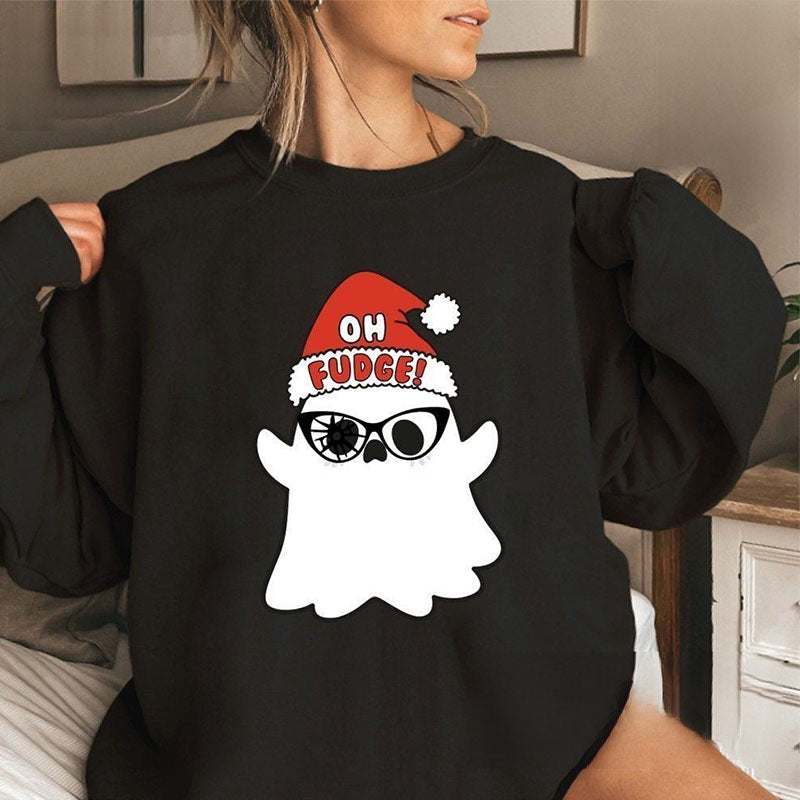Funny Ghost Christmas Sweatshirt
