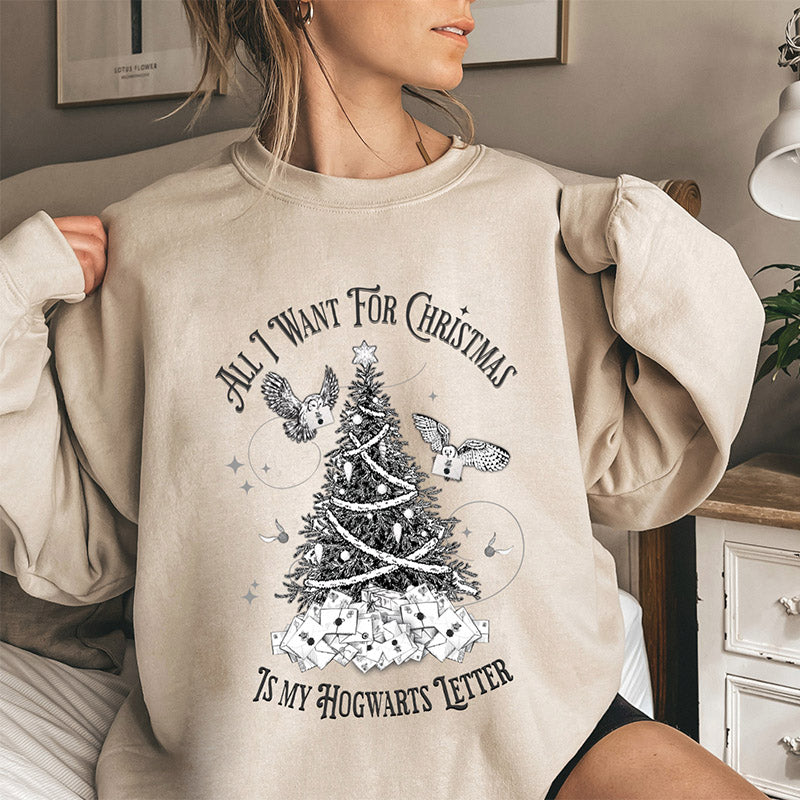 Wizard Christmas Crewneck Sweatshirt